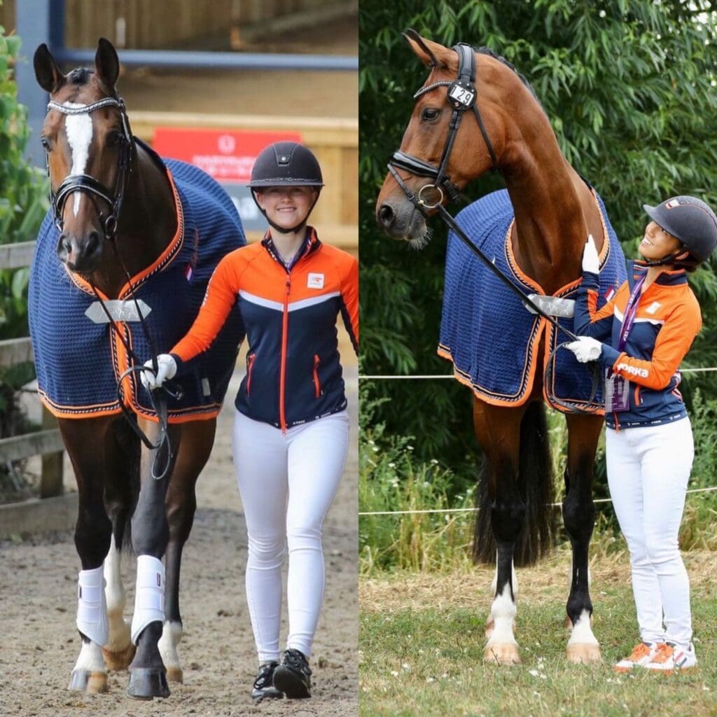 Knight Rider en Farzana naar het EK in Hartpury